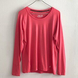Smartwool Merino 150 Long-Sleeve Baselayer Women's XL Wool Pink Coral 6.1oz